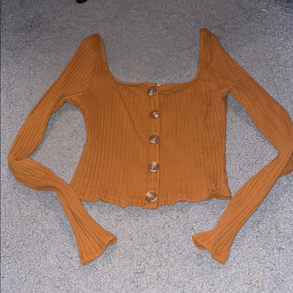 Square neck top